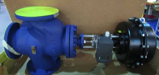 PAAE045090-3-way Globe Valve Assembly, DN150, PN16, ARI