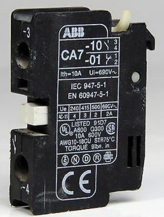 Aux. Contact for Contactor, CA7-01