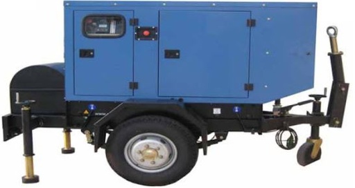 Genset 500KVA, 415V/11KV Transformer on mobile unit