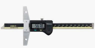 800271-Digital depth gauge with data output, 0-150 mm