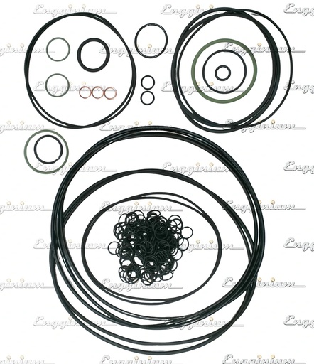 471126-Sealing set for lube oil filter [471-0012 rev. C+F, B&K-6.48, DN125]