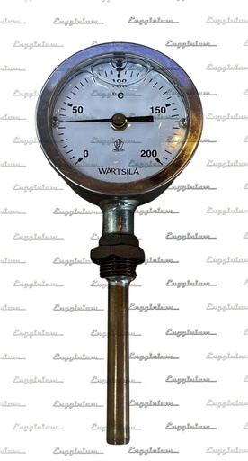 Thermometer, 0-200°C [Vertical, SHIP STOCK]