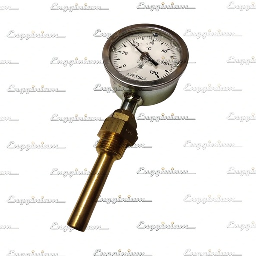 Thermometer, 0-120°C [Vertical, SHIP STOCK]