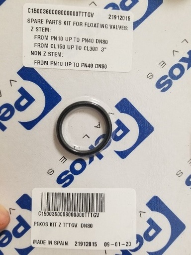 Sealing set for ball valve Z TTTGV, Pekos [DN 80]