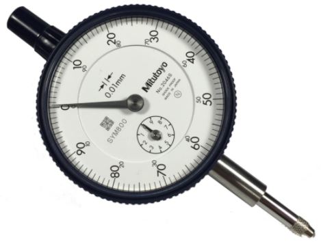 848041-Plunger type dial indicator, W20