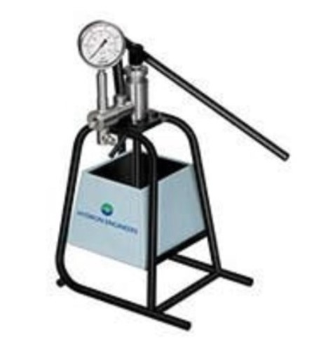 Hydraulic pressure test pump unit