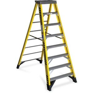 7308-Step ladder fiberglass, WERNER