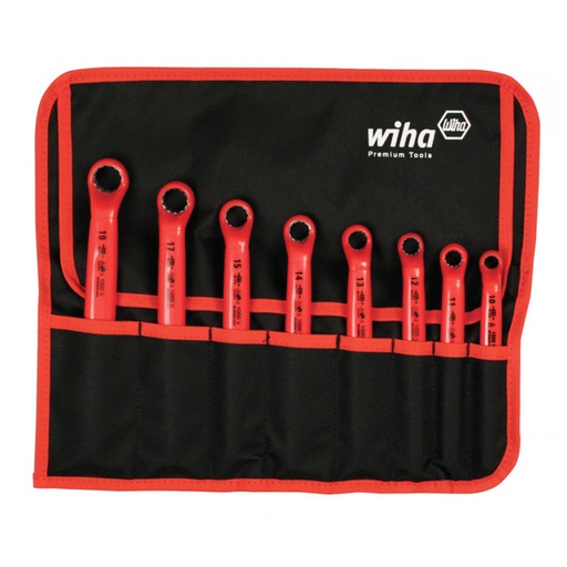 21095-Insulated deep offset wrench , WIHA [8 piece metric set]