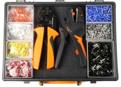 9028740000-Crimp terminal bootlace ferrule kit, WEIDMULLER [Crimp set PZ 6/5, 0.5-6mm2]